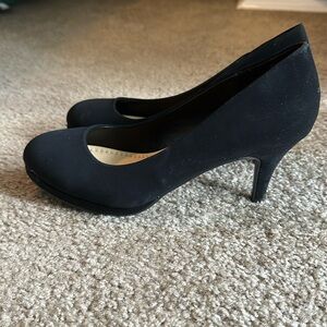 Black Suede Heels